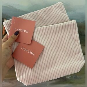 2/10$ Lancôme pink makeup bags